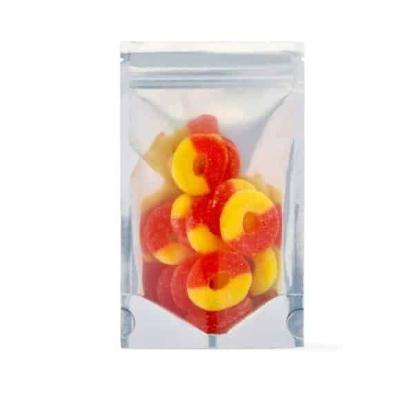 12-Pack Peach Rings Laughing Buddha Gummies - Image 2